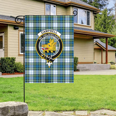 Campbell Dress Ancient Tartan Crest Garden Flag