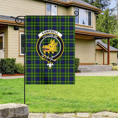 Campbell of Breadalbane Modern Tartan Crest Garden Flag