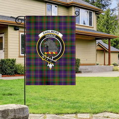 Chalmers Tartan Crest Garden Flag