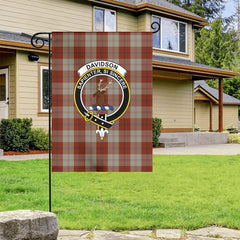 Davidson Dress Dancers Tartan Crest Garden Flag