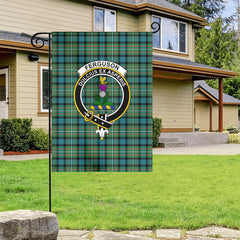 Ferguson Ancient Tartan Crest Garden Flag