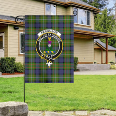 Ferguson Tartan Crest Garden Flag