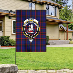 Home Modern Tartan Crest Garden Flag
