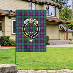 MacArthur - Milton Tartan Crest Garden Flag