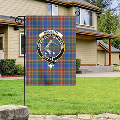 MacBeth Ancient Tartan Crest Garden Flag