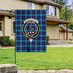 MacCorquodale Tartan Crest Garden Flag