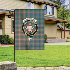 MacFarlane Hunting Ancient Tartan Crest Garden Flag