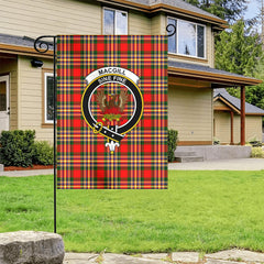 MacGill Modern Tartan Crest Garden Flag