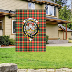 MacLachlan Hunting Modern Tartan Crest Garden Flag