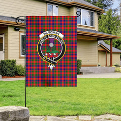 McGowan Tartan Crest Garden Flag