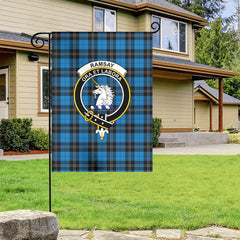 Ramsay Blue Ancient Tartan Crest Garden Flag