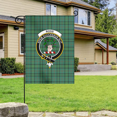 Ross Hunting Ancient Tartan Crest Garden Flag