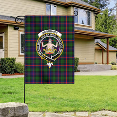 Urquhart Modern Tartan Crest Garden Flag
