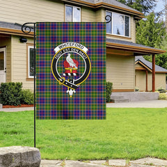 Whiteford Tartan Crest Garden Flag