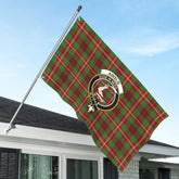 Ainslie Tartan Crest House Flag
