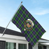 Baillie Tartan Crest House Flag