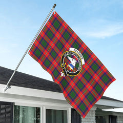 Belshes Tartan Crest House Flag