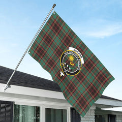 Buchan Ancient Tartan Crest House Flag