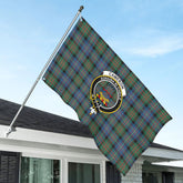 Cameron of Erracht Ancient Tartan Crest House Flag