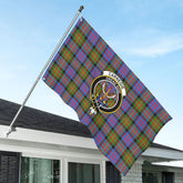 Carnegie Ancient Tartan Crest House Flag