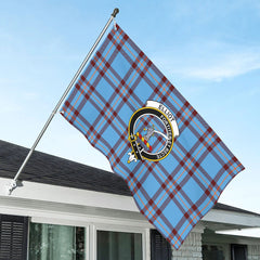 Elliot Ancient Tartan Crest House Flag