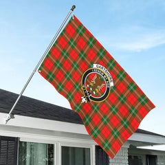Gartshore Tartan Crest House Flag