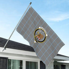 Gladstone Tartan Crest House Flag