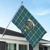 Gordon Ancient Tartan Crest House Flag
