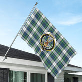 Gordon Dress Ancient Tartan Crest House Flag