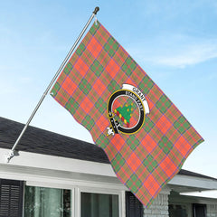 Grant Ancient Tartan Crest House Flag