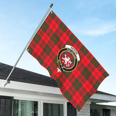 Heron Tartan Crest House Flag