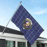 Kirkcaldy Tartan Crest House Flag