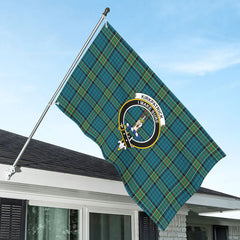 Kirkpatrick Ancient Tartan Crest House Flag