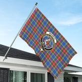 MacBeth Modern Tartan Crest House Flag