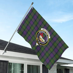 MacDonald Tartan Crest House Flag