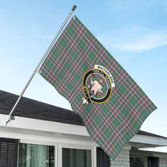 MacFarlane Hunting Ancient Tartan Crest House Flag