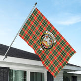 MacLachlan Hunting Modern Tartan Crest House Flag