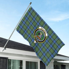 MacLaren Ancient Tartan Crest House Flag