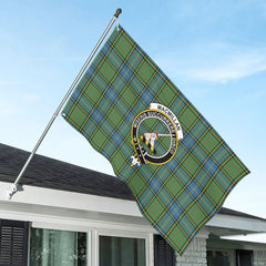 MacMillan Hunting Ancient Tartan Crest House Flag