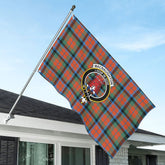 MacNaughton Ancient Tartan Crest House Flag