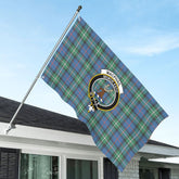 MacPhail Hunting Ancient Tartan Crest House Flag