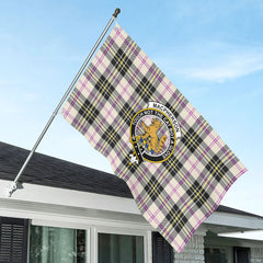 MacPherson Dress Ancient Tartan Crest House Flag