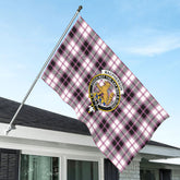 MacPherson Hunting Modern Tartan Crest House Flag