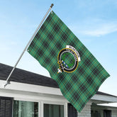 McArthur Ancient Tartan Crest House Flag