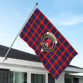 McCracken Tartan Crest House Flag