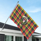 McIndoe Tartan Crest House Flag