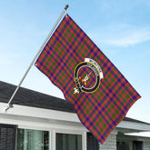 McIntyre Modern Tartan Crest House Flag