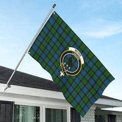 McKie Tartan Crest House Flag