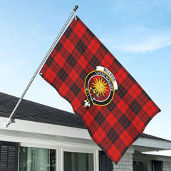 McLeod of Raasay Tartan Crest House Flag