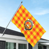 McMillan Clan Tartan Crest House Flag